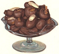 almond chocolate creams