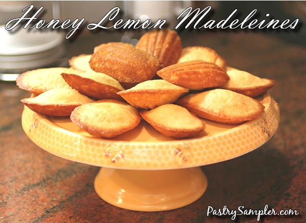 Honey Lemon Madeleines